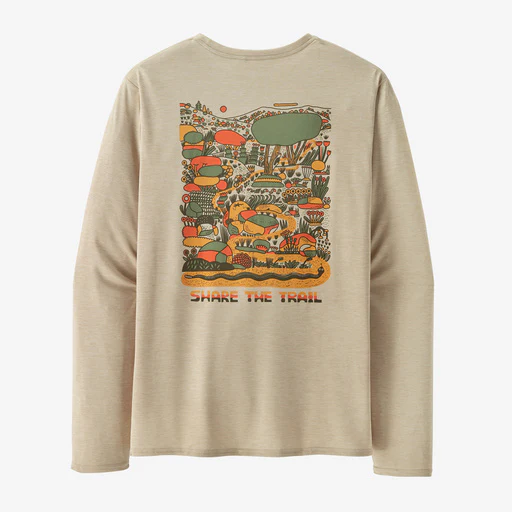 M's L/S Cap Cool Daily Graphic Shirt - Lands - Image 2