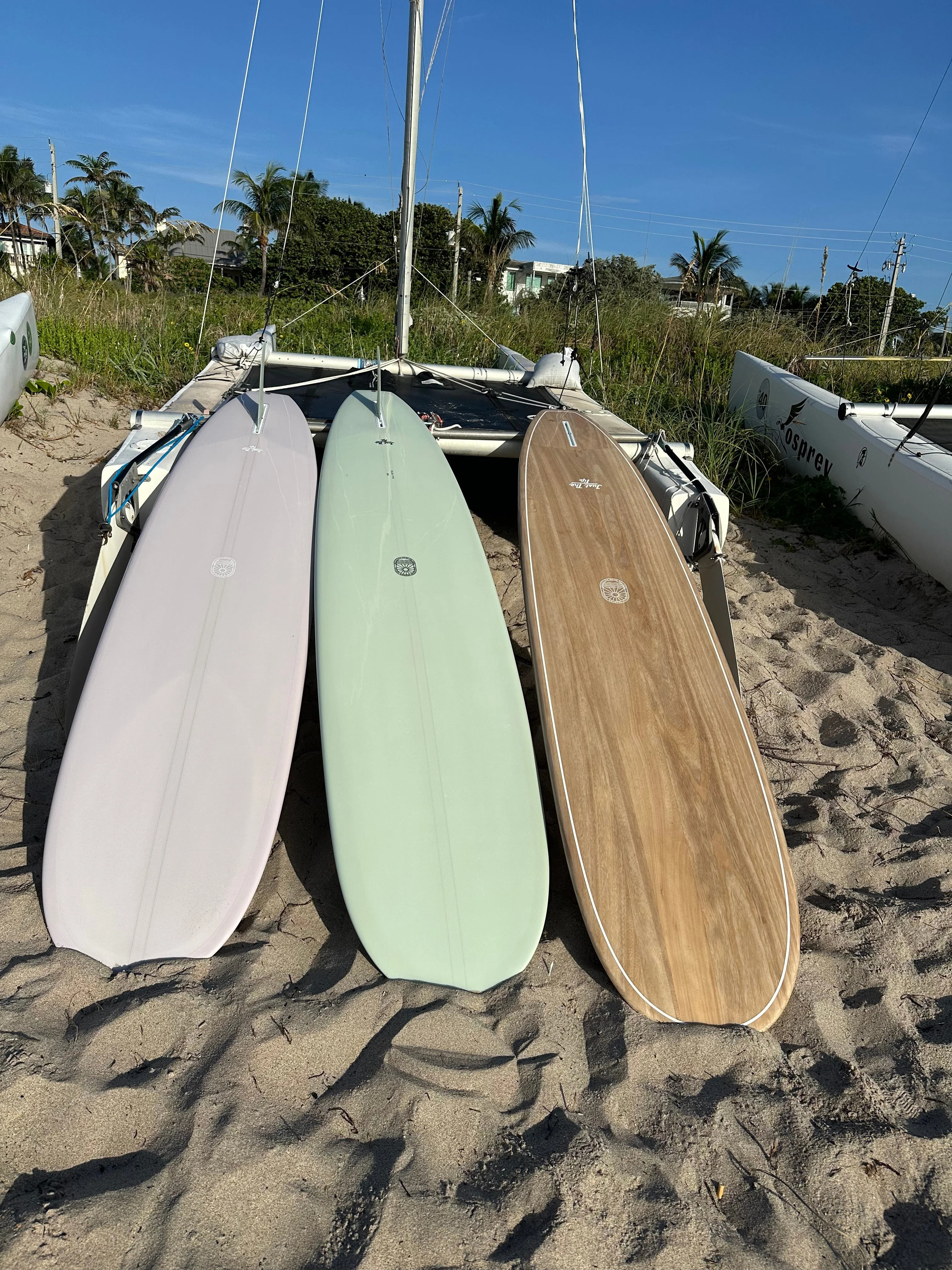 8'6 - 9'6 Just The Tip Longboard - Paulownia Gloss - Image 2