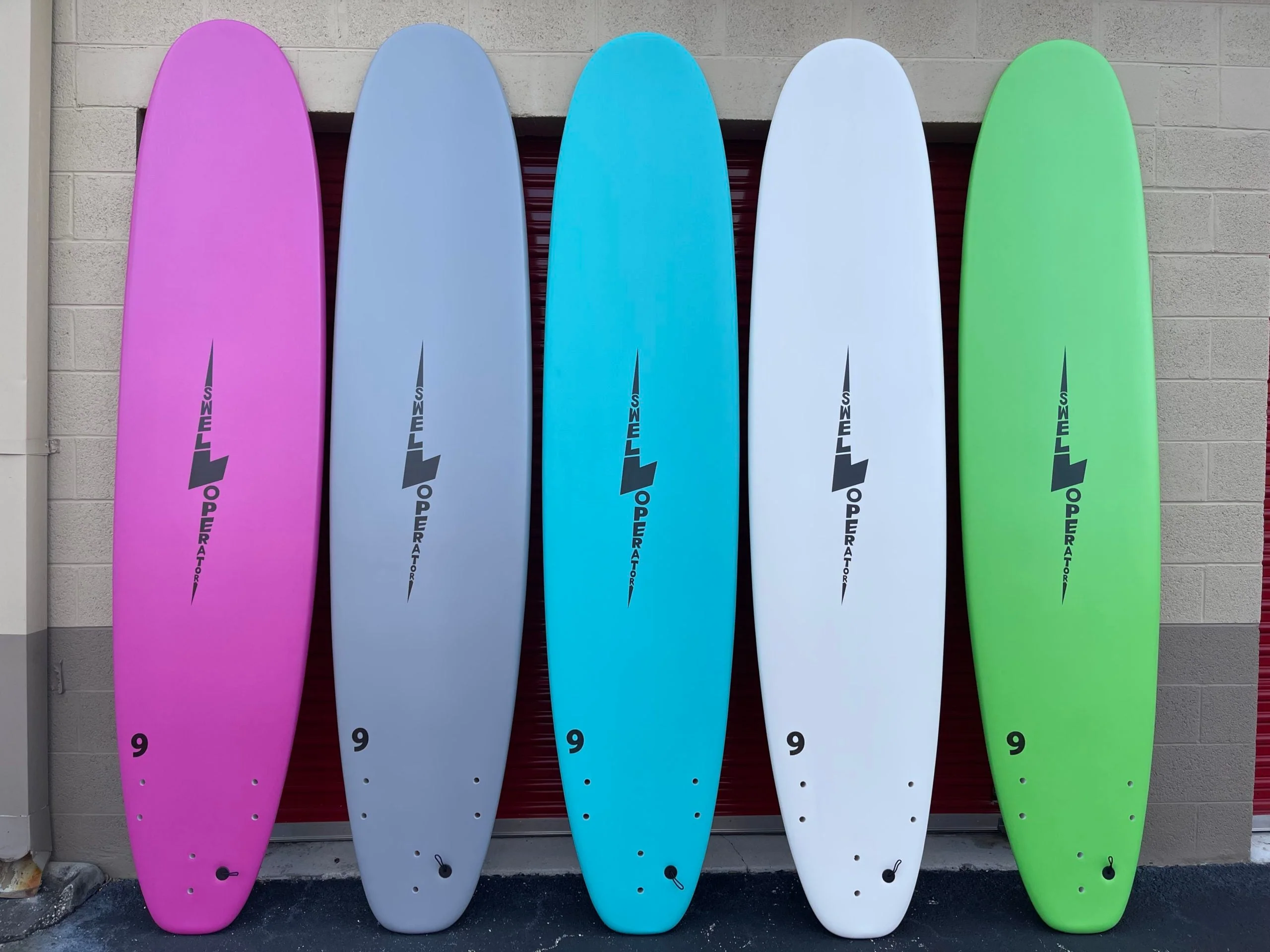 9′ Swell Operator EPS CORE Longboard - White - Image 2