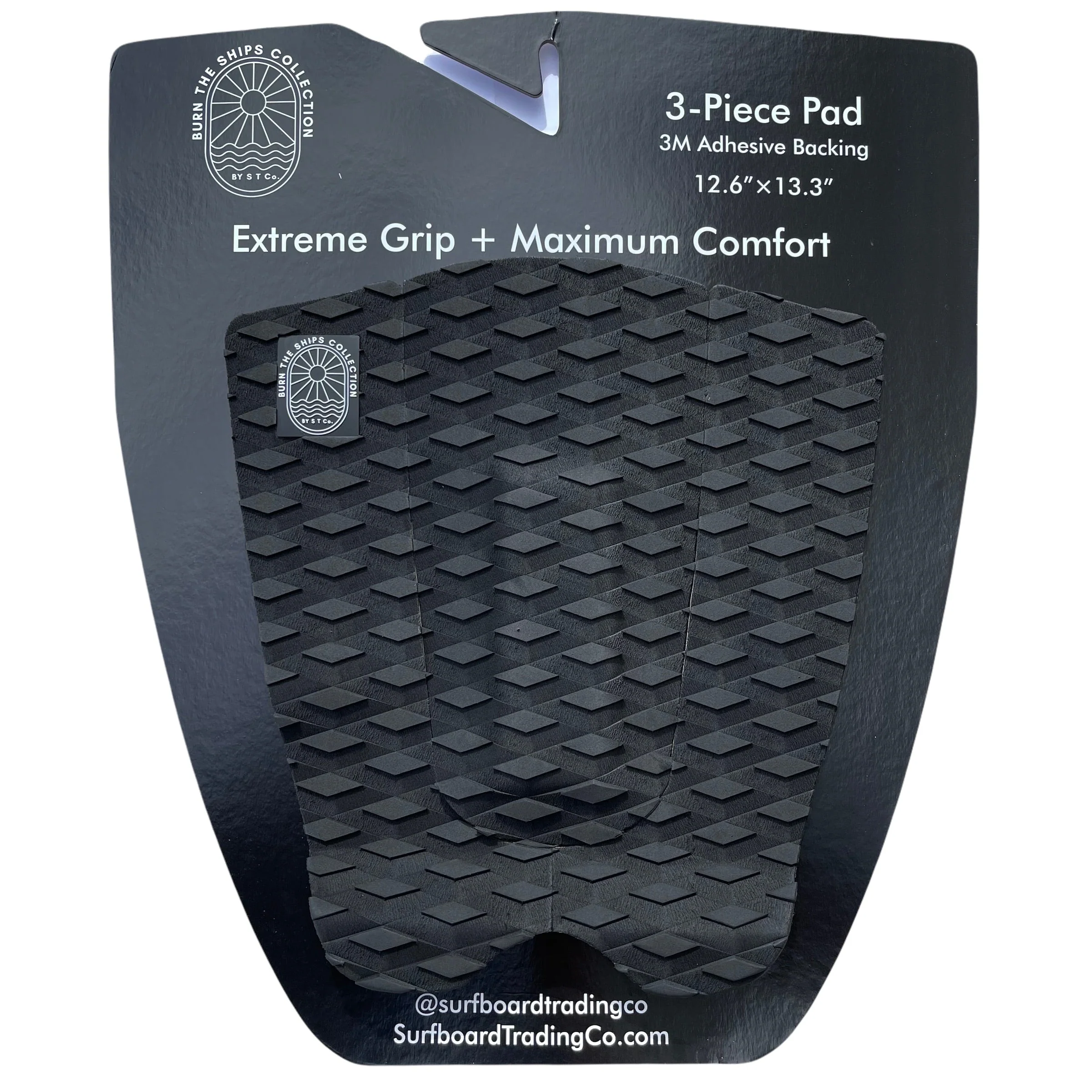 BTS Collection 3 Piece Traction Pad – Black or White
