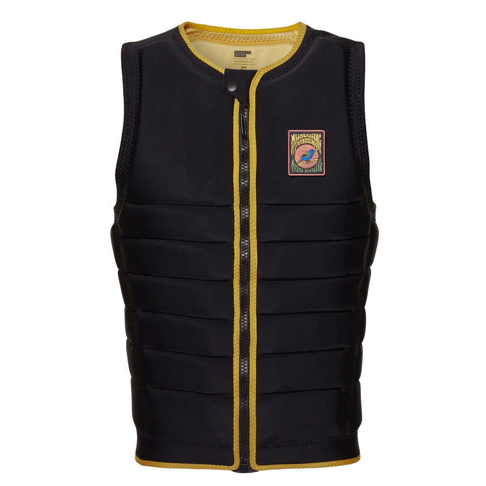 Mystic The Dom Impact Vest Fzip Wake Blk