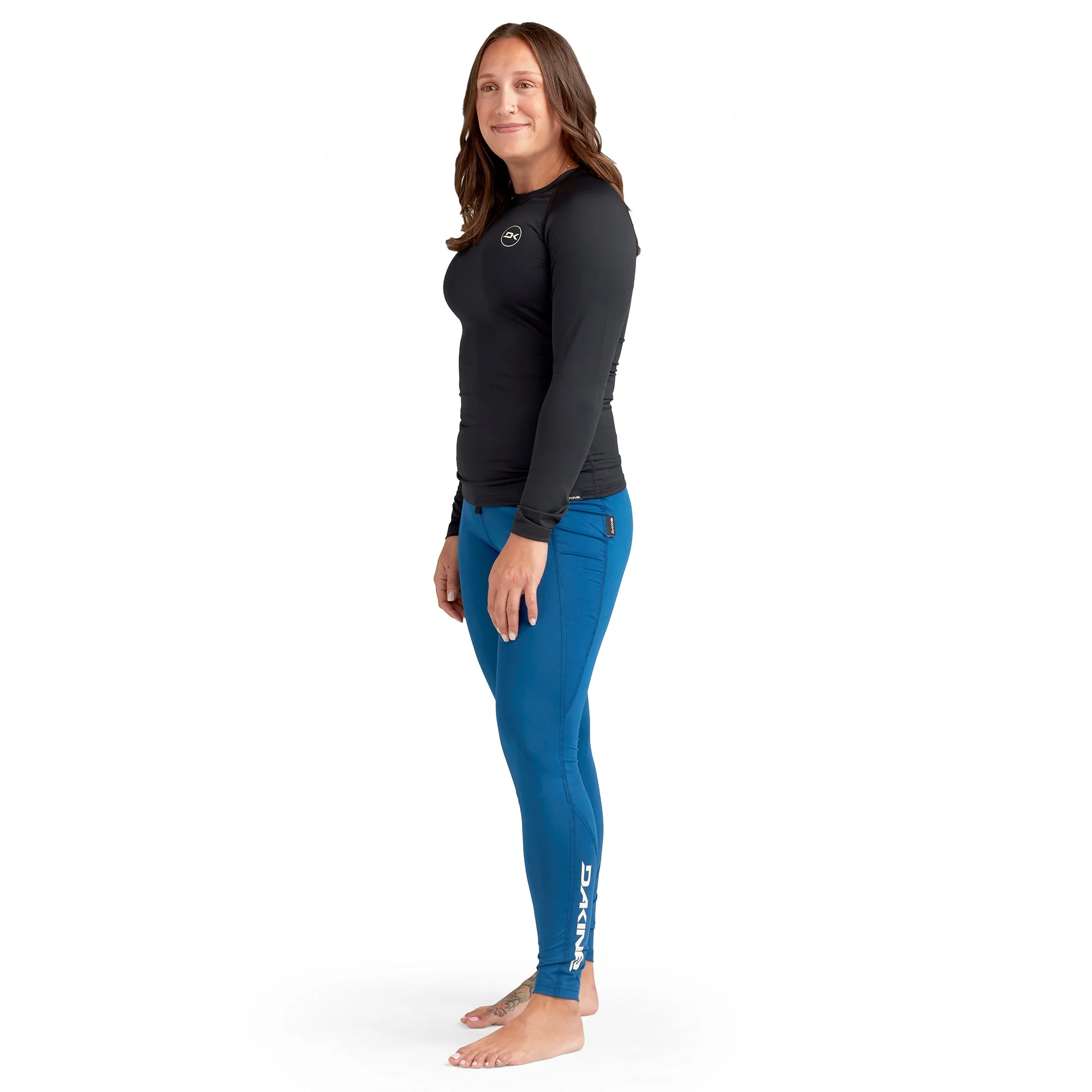 HD SNUG FIT LONG SLEEVE RASHGUARD CREW - WOMENS - Image 3