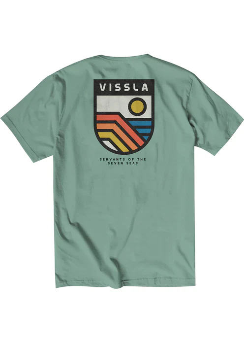 Diamond Daze Organic PKT Tee Jade