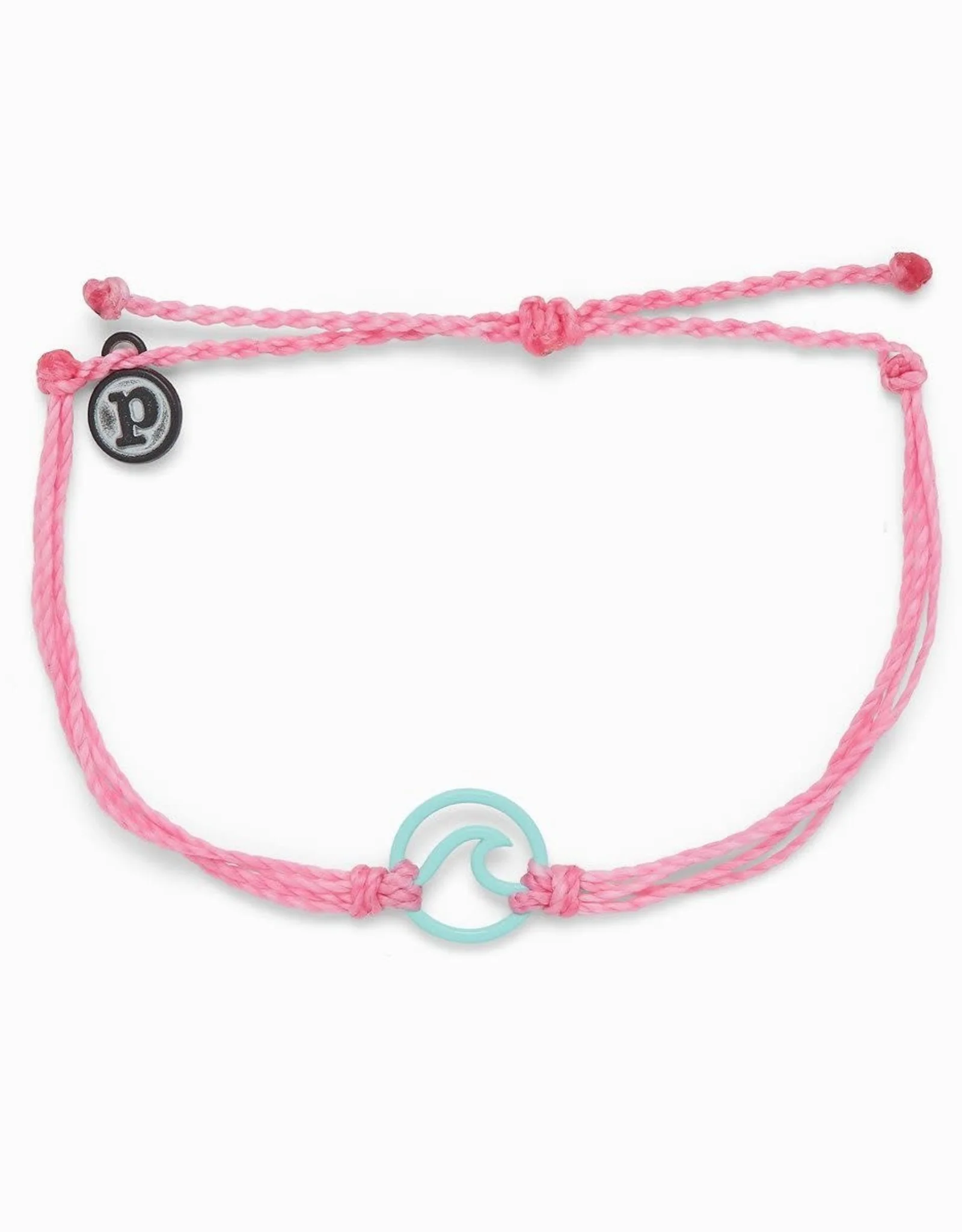 Enamel Wave Aqua Bracelet Light Pin