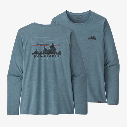 Patagonia Women's Long-Sleeved Capilene Cool Daily Graphic Shirt - Image 3