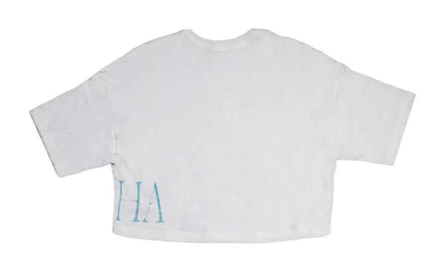 CAB W CROP ALOHA TEE BLK M - Image 5