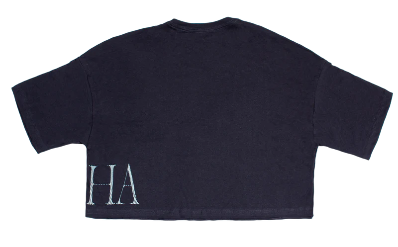 CAB W CROP ALOHA TEE BLK M - Image 7